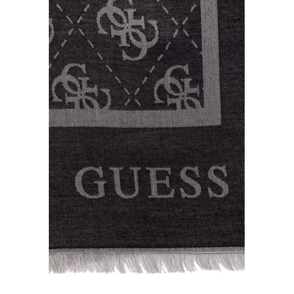 GUESS JACQUARD ΦΟΥΛΑΡΙ ΓΥΝΑΙΚΕΙΟ AW5529VIS03-BLA