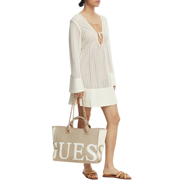 GUESS MAXI LOGO ΤΣΑΝΤΑ ΓΥΝΑΙΚΕΙΑ E6GZ03WP750-G1ET