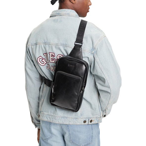 GUESS 'BOSTON' CROSSBODY ΤΣΑΝΤΑ ΑΝΔΡΙΚΗ HMBOCAP5326-BLA