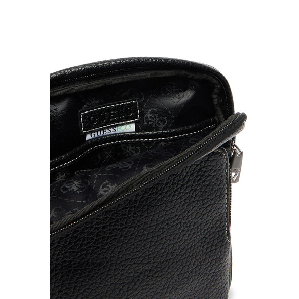 GUESS 'BOSTON' CROSSBODY FLAT ΤΣΑΝΤΑ ΑΝΔΡΙΚΗ HMBOGSP6223-BLA