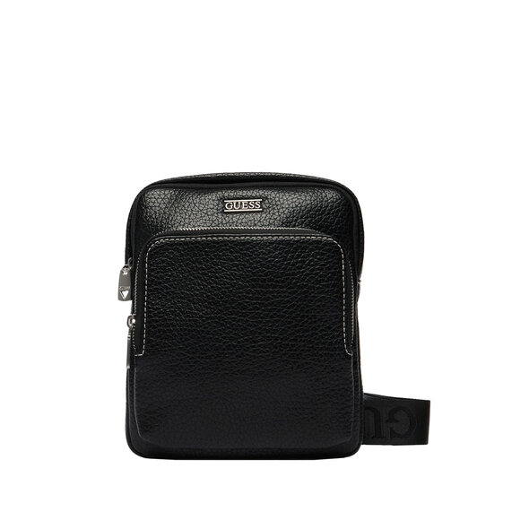 GUESS 'BOSTON' CROSSBODY FLAT ΤΣΑΝΤΑ ΑΝΔΡΙΚΗ HMBOGSP6223-BLA