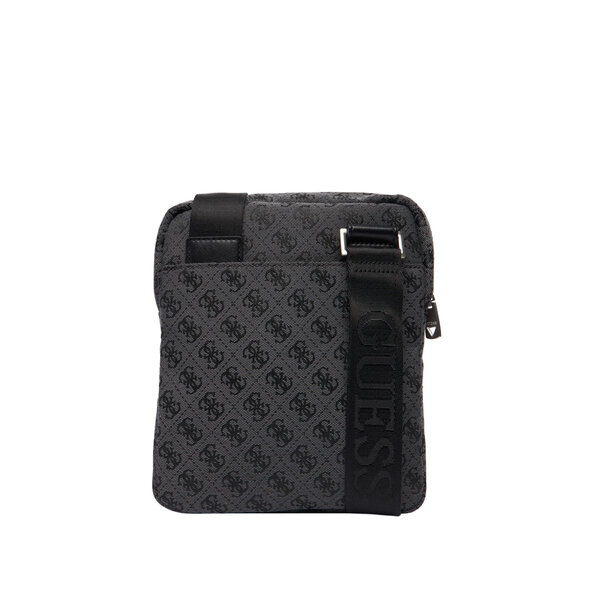 GUESS 'BOSTON' CROSSBODY FLAT ΤΣΑΝΤΑ ΑΝΔΡΙΚΗ HMBOSTP6123-BLA