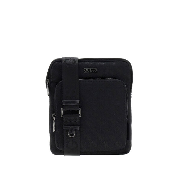 GUESS 'BOSTON' CROSSBODY FLAT ΤΣΑΝΤΑ ΑΝΔΡΙΚΗ HMBOSTP6123-DAB