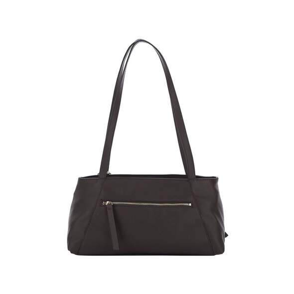GUESS 'DEVON' SATCHEL ΤΣΑΝΤΑ ΓΥΝΑΙΚΕΙΑ HWBG9745090-BRO