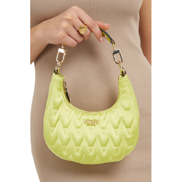 GUESS 'GOLDEN ROCK' MINI HOBO ΤΣΑΝΤΑ ΓΥΝΑΙΚEIA HWEG8749720-KIW