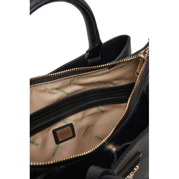GUESS 'JAZLYNN' SATCHEL ΤΣΑΝΤΑ ΓΥΝΑΙΚΕΙA HWEZG952306-BLA