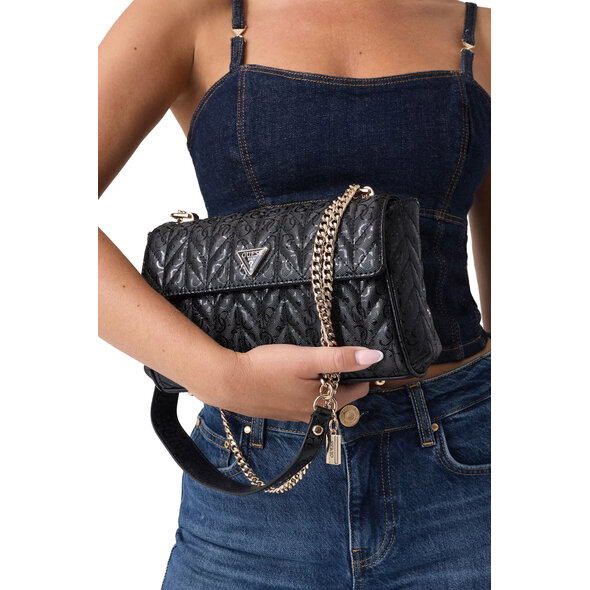 GUESS 'STACEY' ΤΣΑΝΤΑ ΓΥΝΑΙΚΕΙΑ HWGG9741210-BLA