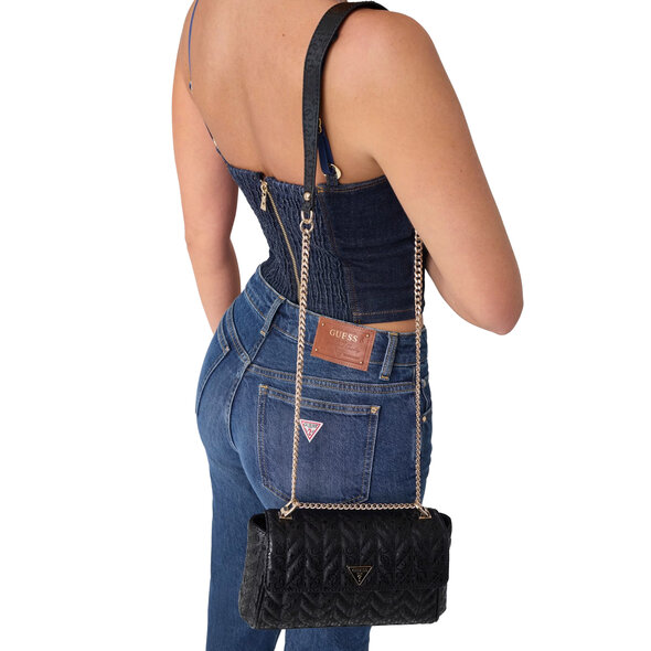 GUESS 'STACEY' ΤΣΑΝΤΑ ΓΥΝΑΙΚΕΙΑ HWGG9741210-BLA