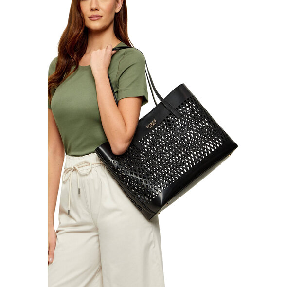 GUESS 'LETTY'  2 IN 1 TOTE ΤΣΑΝΤΑ ΓΥΝΑΙΚΕΙΑ HWPG9911240-BLA