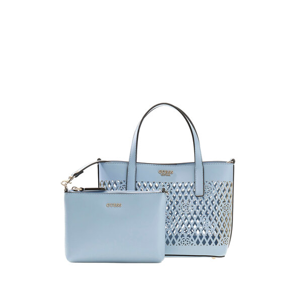 GUESS 'LETTY'  2 IN 1 MINI TOTE ΤΣΑΝΤΑ ΓΥΝΑΙΚΕΙΑ HWPG9911750-AQU