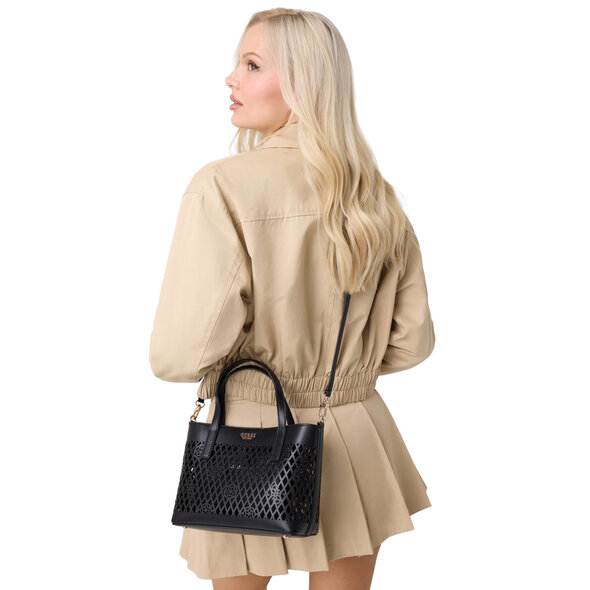 GUESS 'LETTY'  2 IN 1 MINI TOTE ΤΣΑΝΤΑ ΓΥΝΑΙΚΕΙΑ HWPG9911750-BLA