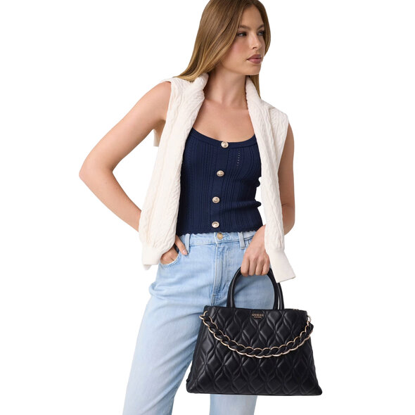 GUESS 'MAXINE' ΤΣΑΝΤΑ ΓΥΝΑΙΚΕΙΑ HWQG9733060-BLA