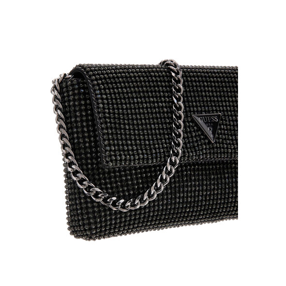 GUESS 'ZALINA' FLAP CLUTCH ΤΣΑΝΤΑ ΓΥΝΑΙΚΕΙΑ HWRB9350700-BLA