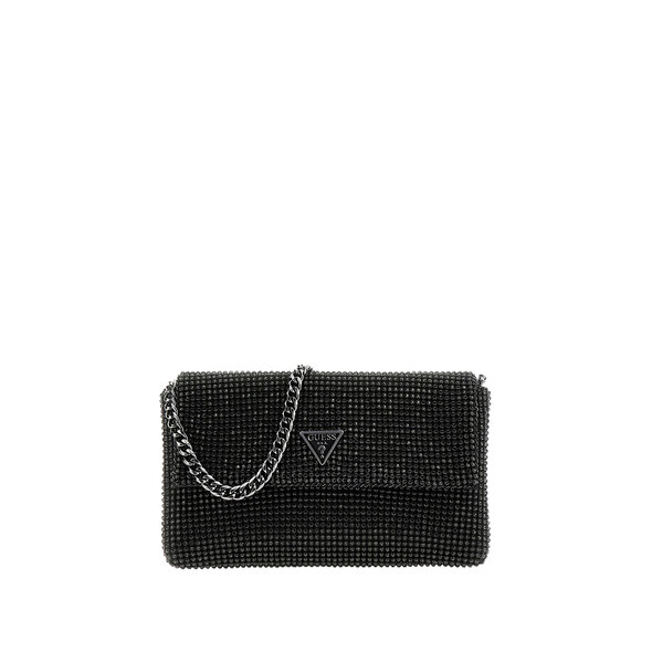 GUESS 'ZALINA' FLAP CLUTCH ΤΣΑΝΤΑ ΓΥΝΑΙΚΕΙΑ HWRB9350700-BLA