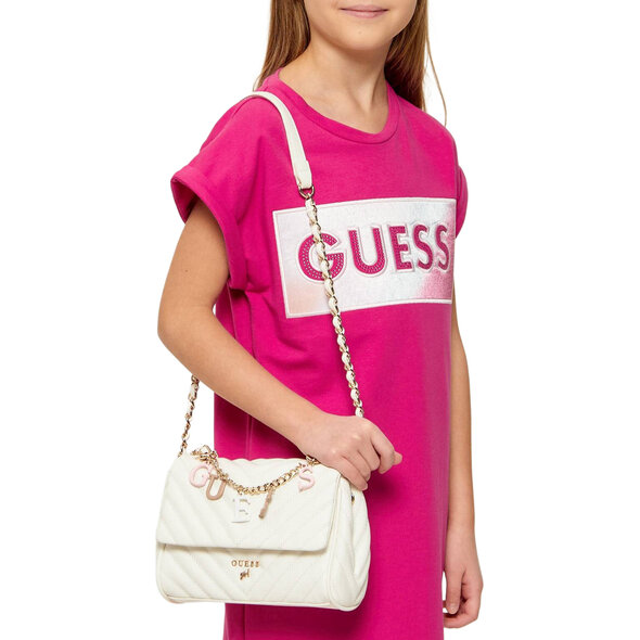 GUESS ΠΑΙΔΙΚΗ CROSSBODY FLAP ΤΣΑΝΤΑ ΚΟΡΙΤΣΙ J4YZ45WFZL0-FT01