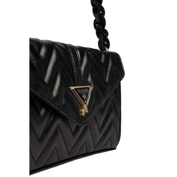 GUESS QUILTED FLAP ΠΑΙΔΙΚΗ ΤΣΑΝΤΑ ΚΟΡΙΤΣΙ J6GZ06W4090-JBLK