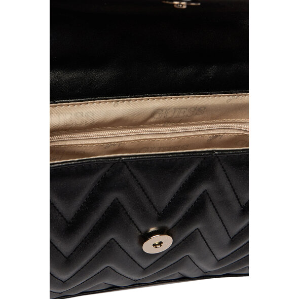GUESS QUILTED FLAP ΠΑΙΔΙΚΗ ΤΣΑΝΤΑ ΚΟΡΙΤΣΙ J6GZ06W4090-JBLK