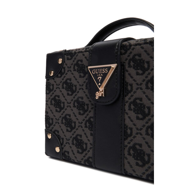 GUESS JACQUARD ΠΑΙΔΙΚΗ ΤΣΑΝΤΑ ΚΟΡΙΤΣΙ J6RZ01WK590-JBLK