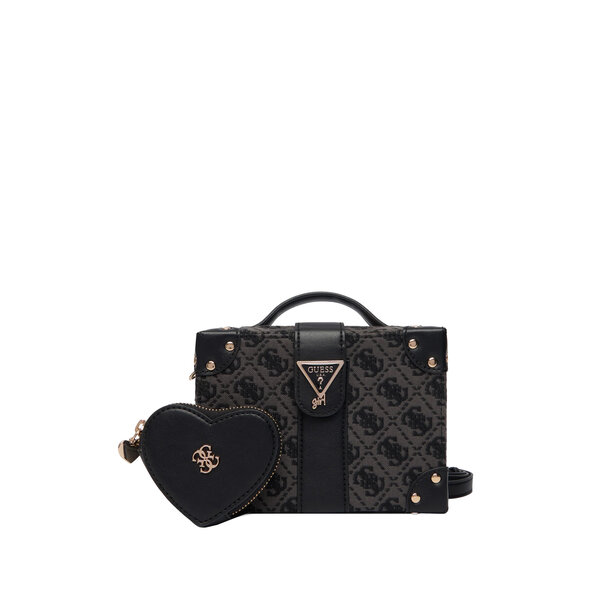 GUESS JACQUARD ΠΑΙΔΙΚΗ ΤΣΑΝΤΑ ΚΟΡΙΤΣΙ J6RZ01WK590-JBLK