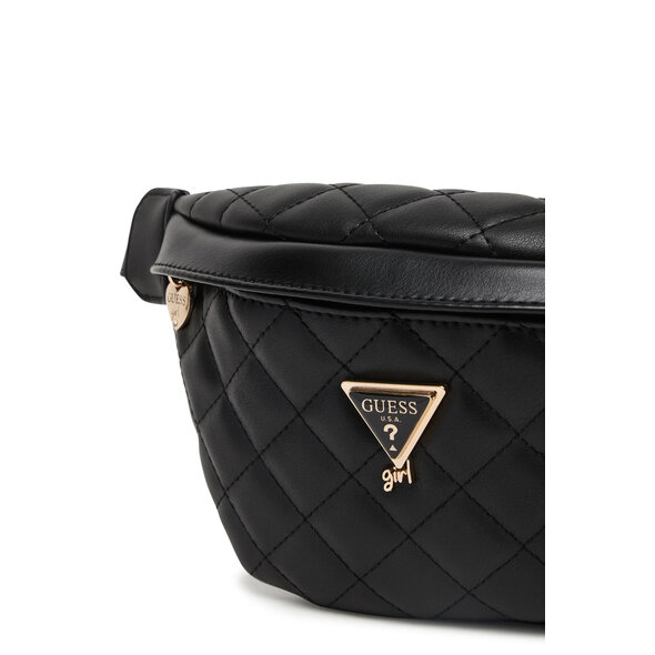 GUESS QUILTING BUMBAG ΠΑΙΔΙΚΗ ΤΣΑΝΤΑ ΚΟΡΙΤΣΙ J6RZ21WGT10-JBLK