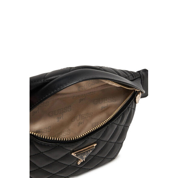 GUESS QUILTING BUMBAG ΠΑΙΔΙΚΗ ΤΣΑΝΤΑ ΚΟΡΙΤΣΙ J6RZ21WGT10-JBLK