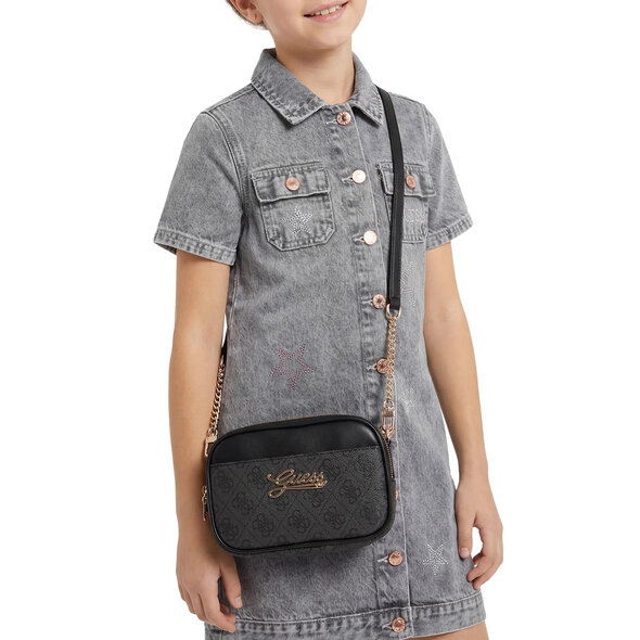 GUESS CROSSBODY ΠΑΙΔΙΚΗ ΤΣΑΝΤΑ ΚΟΡΙΤΣΙ J6RZ27WFMF0-JBLK