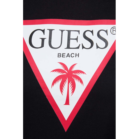 GUESS LOGO CROP ΜΠΛΟΥΖΑ ΓΥΝΑΙΚΕΙΑ E02I01JA914-JBLK