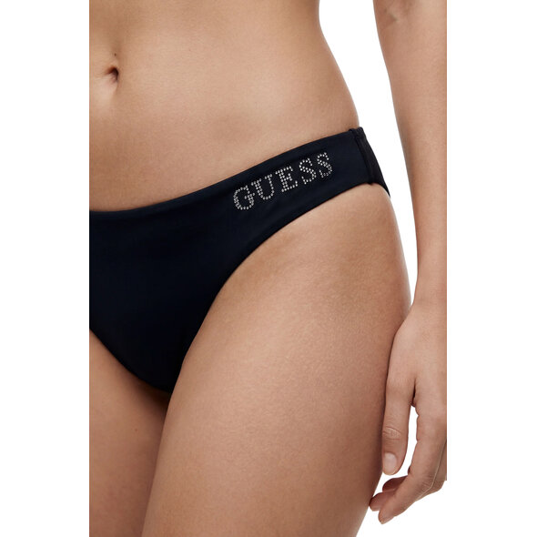 GUESS 'VIOLET' BIKINI BOTTOM ΜΑΓΙΩ ΓΥΝΑΙΚΕΙΟ E6GO28KF442-JBLK