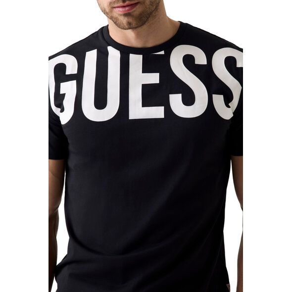 GUESS ULTRA LOGO ΜΠΛΟΥΖΑ ΑΝΔΡΙΚΗ F6GI01J1314-JBLK