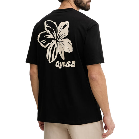 GUESS 'HAWAIIAN' ΜΠΛΟΥΖΑ ΑΝΔΡΙΚΗ F6GI05K8HM4-JBLK