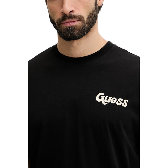 GUESS 'HAWAIIAN' ΜΠΛΟΥΖΑ ΑΝΔΡΙΚΗ F6GI05K8HM4-JBLK