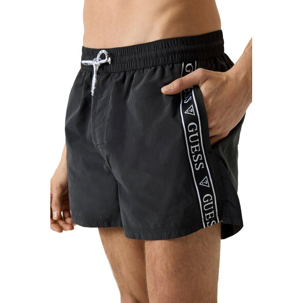 GUESS LOGO TAPE ΜΑΓΙΩ ΑΝΔΡΙΚΟ F6GT00WN162-JBLK