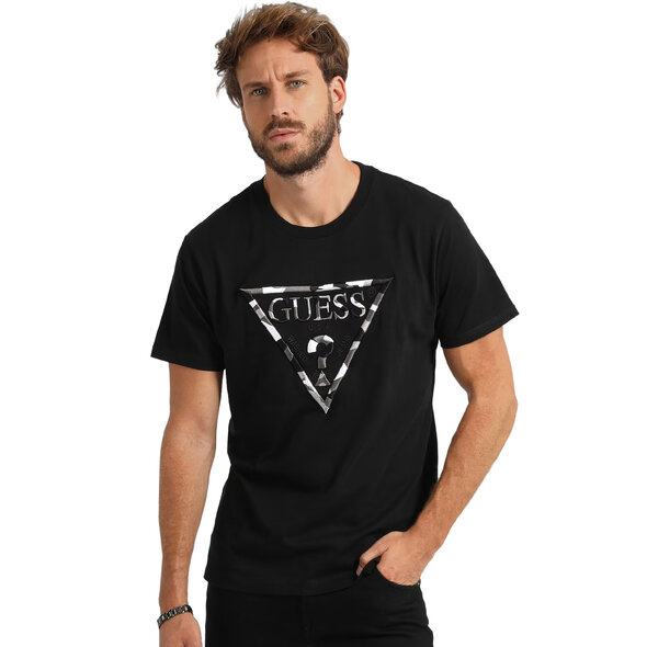 GUESS 'GAD' ΜΠΛΟΥΖΑ ΑΝΔΡIKH M2BI33K8FQ4-JBLK