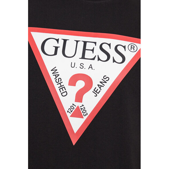 GUESS LOGO ΜΠΛΟΥΖΑ ΑΝΔΡIKH M2YI71I3Z14-JBLK