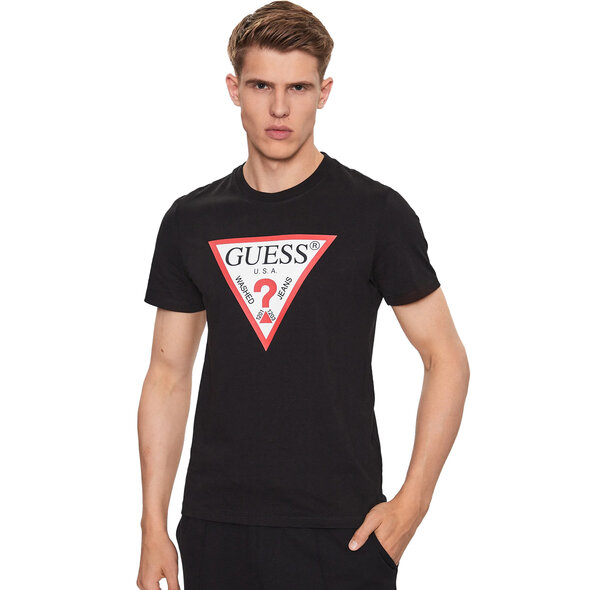 GUESS LOGO ΜΠΛΟΥΖΑ ΑΝΔΡIKH M2YI71I3Z14-JBLK