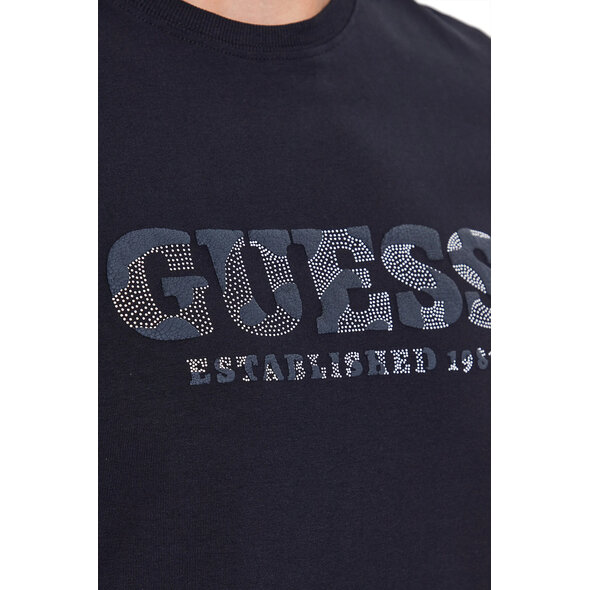 GUESS ΜΠΛΟΥΖΑ ΑΝΔΡΙΚΗ ΜΕ RUBBER LOGO M3YI26J1314-G7V2
