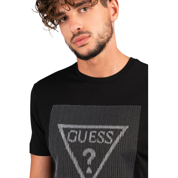 GUESS ΜΠΛΟΥΖΑ ΑΝΔΡIKH M3YI91K9RM1-JBLK