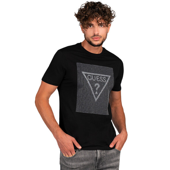 GUESS ΜΠΛΟΥΖΑ ΑΝΔΡIKH M3YI91K9RM1-JBLK