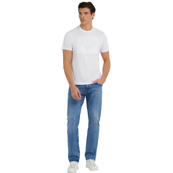 GUESS ΜΠΛΟΥΖΑ ΑΝΔΡIKH ME ΑΝΑΓΛΥΦΟ LOGO M3YI92K9RM1-G011