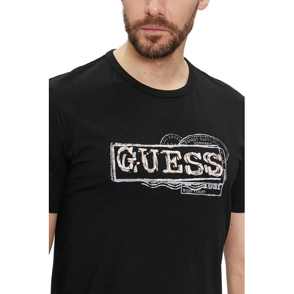 GUESS ΜΠΛΟΥΖΑ ΑΝΔΡIKH M4GI26J1314-JBLK