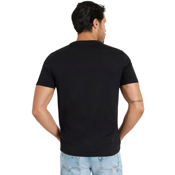 GUESS ΕΛΑΣΤΙΚΟ T-SHIRT ΑΝΔΡΙΚΟ M4YI38J1314-JBLK