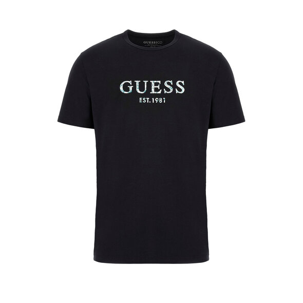 GUESS ΕΛΑΣΤΙΚΟ T-SHIRT ΑΝΔΡΙΚΟ M4YI38J1314-JBLK