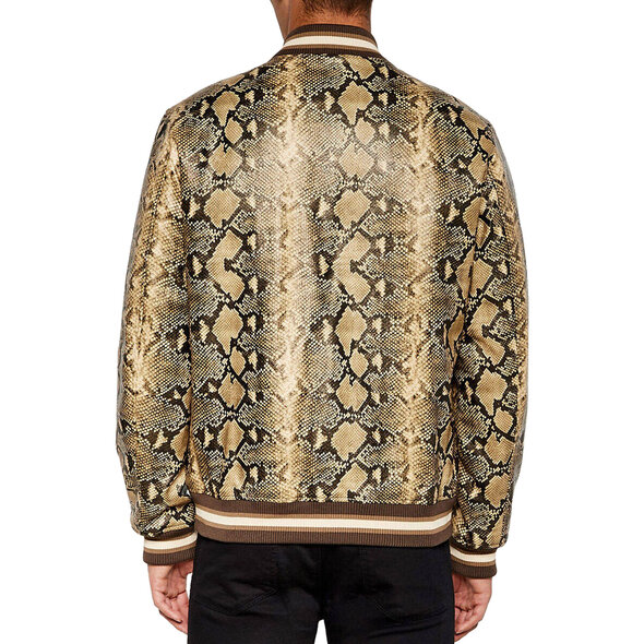 GUESS SNAKE BOMBER ΜΠΟΥΦΑΝ ΑΝΔΡΙΚΟ M4YL04WG9N0-P1HD