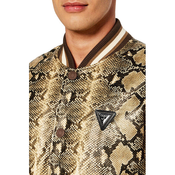 GUESS SNAKE BOMBER ΜΠΟΥΦΑΝ ΑΝΔΡΙΚΟ M4YL04WG9N0-P1HD