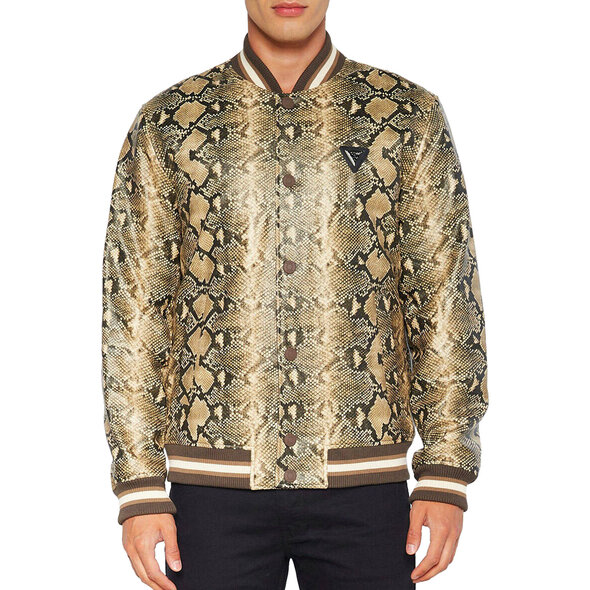 GUESS SNAKE BOMBER ΜΠΟΥΦΑΝ ΑΝΔΡΙΚΟ M4YL04WG9N0-P1HD