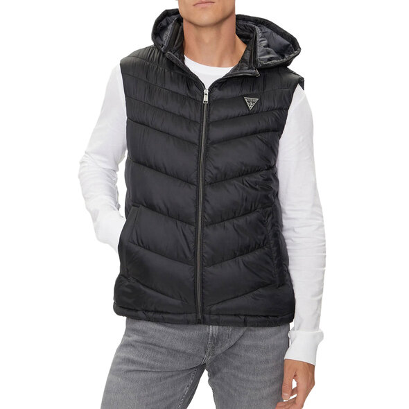 GUESS SUPER LIGHT PUFFER ΓΙΛΕΚΟ ΑΝΔΡΙΚΟ M4YN21WG9P2-JBLK