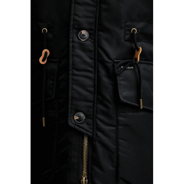 GUESS NYLON PARKA ΜΠΟΥΦΑΝ ΑΝΔΡΙΚΟ M5BL10WHAA2-JBLK