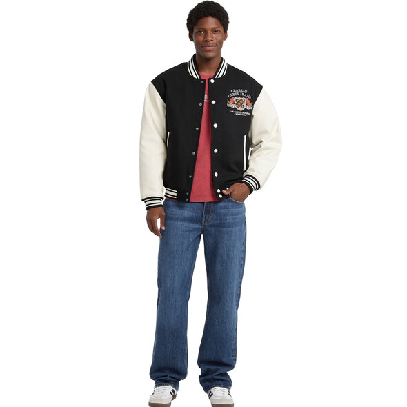 GUESS LETTERMAN ΜΠΟΥΦΑΝ ΑΝΔΡΙΚΟ M5BL1EWEI02-JBLK