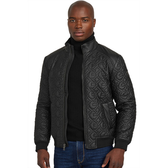 GUESS CHAIN BOMBER ΜΠΟΥΦΑΝ ΑΝΔΡΙΚΟ M5BL2EW1050-JBLK