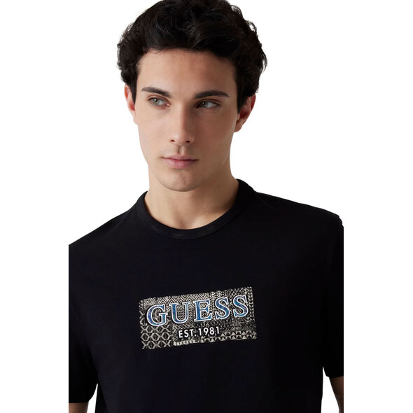 GUESS ΜΠΛΟΥΖΑ ΑΝΔΡΙΚH M5GI19J1314-JBLK